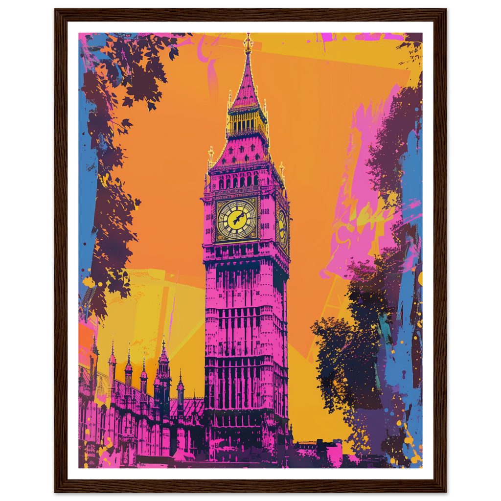 Big Ben - Andy Warhol - Series #2 - Poster