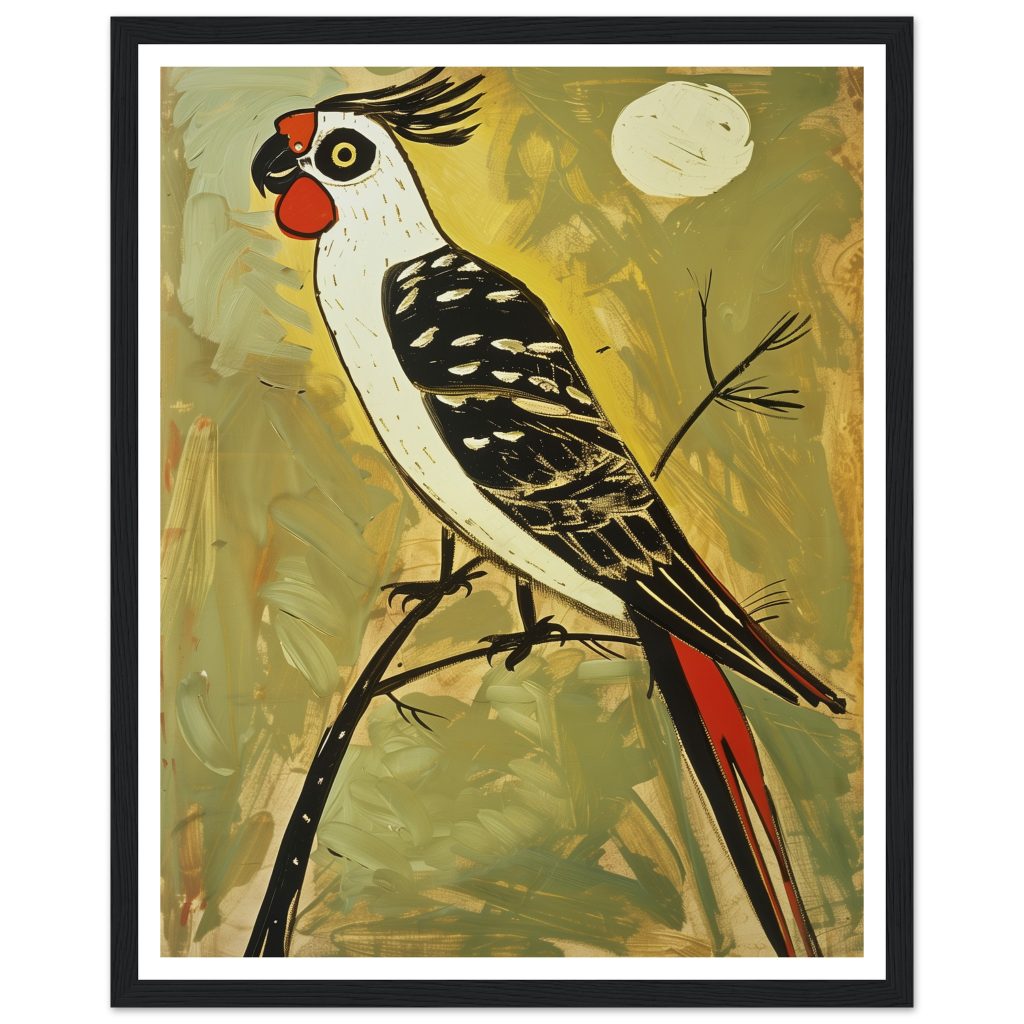 Cockatiel - Pablo Picasso - Poster