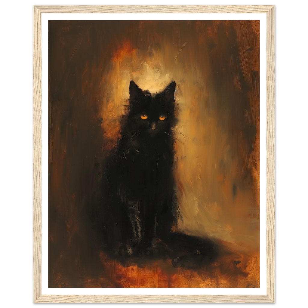 Black Cat - Rembrandt van Rijn - Poster