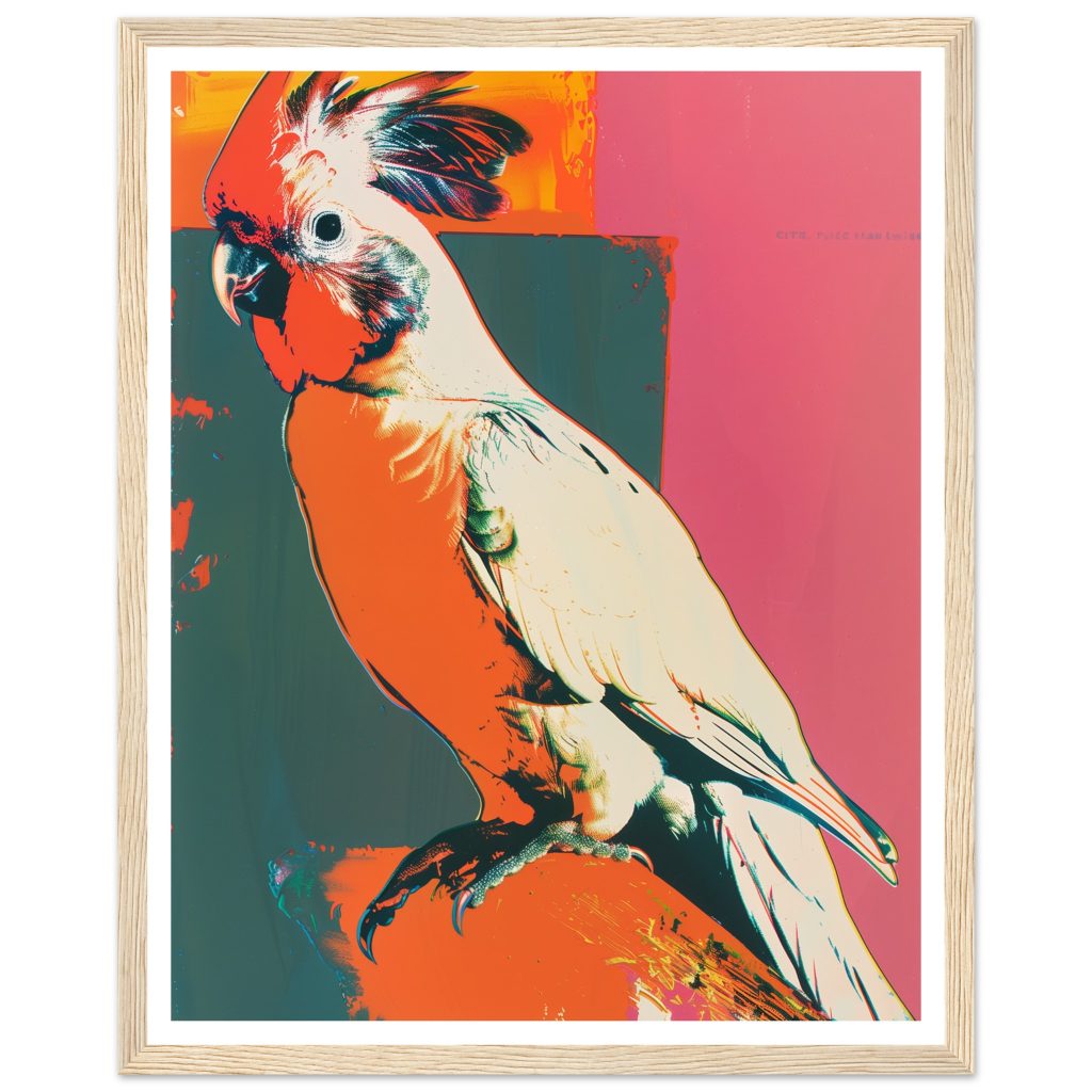 Cockatiel - Andy Warhol - Poster