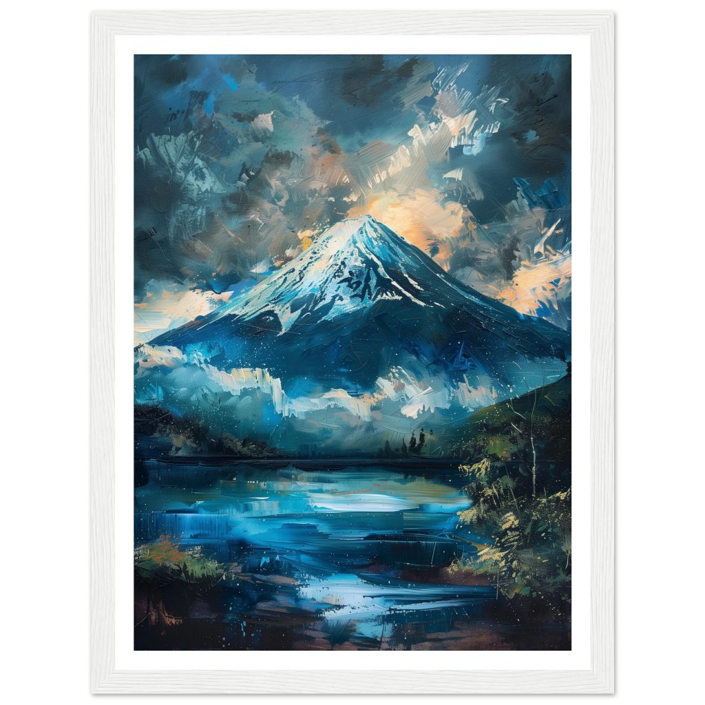 Mount Fuji - Rembrandt - Poster