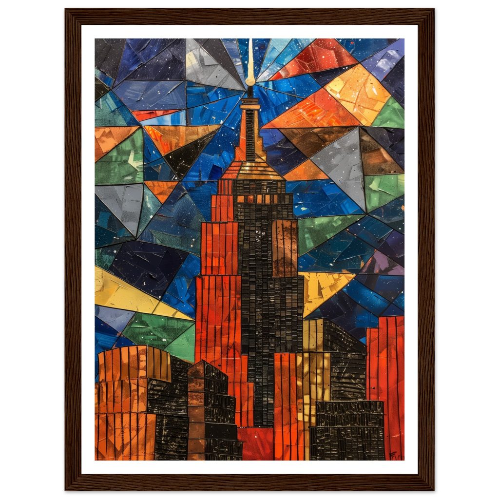 The Empire State Building - Pablo Picasso - Poster