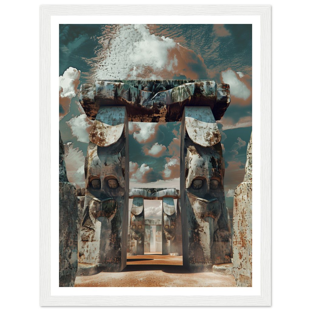 Stonehenge - Pablo Picasso - Poster