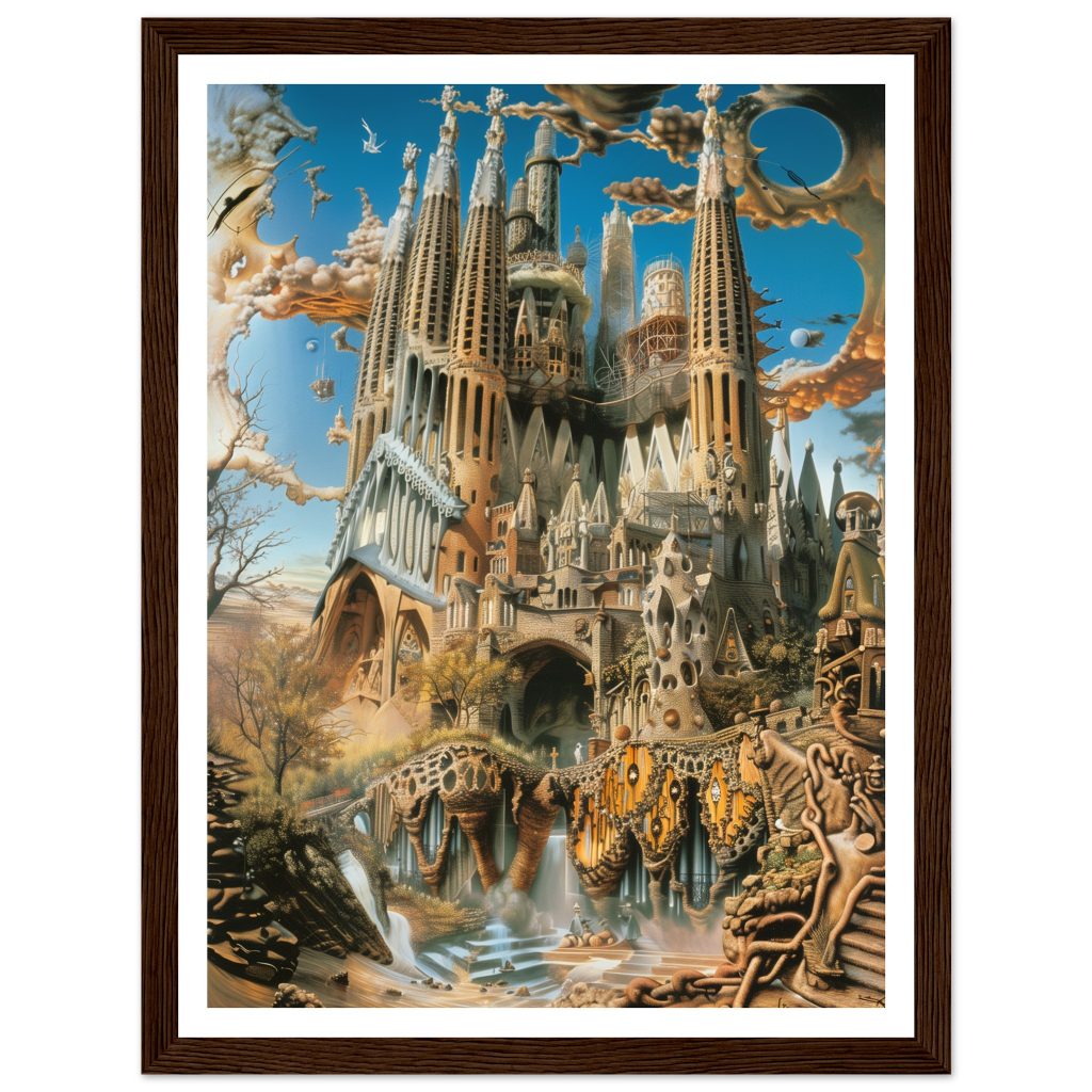 Sagrada Família - Salvador Dalí - Poster