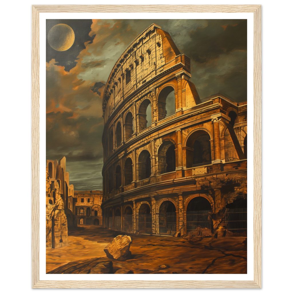 The Colosseum - Salvador Dalí - Poster