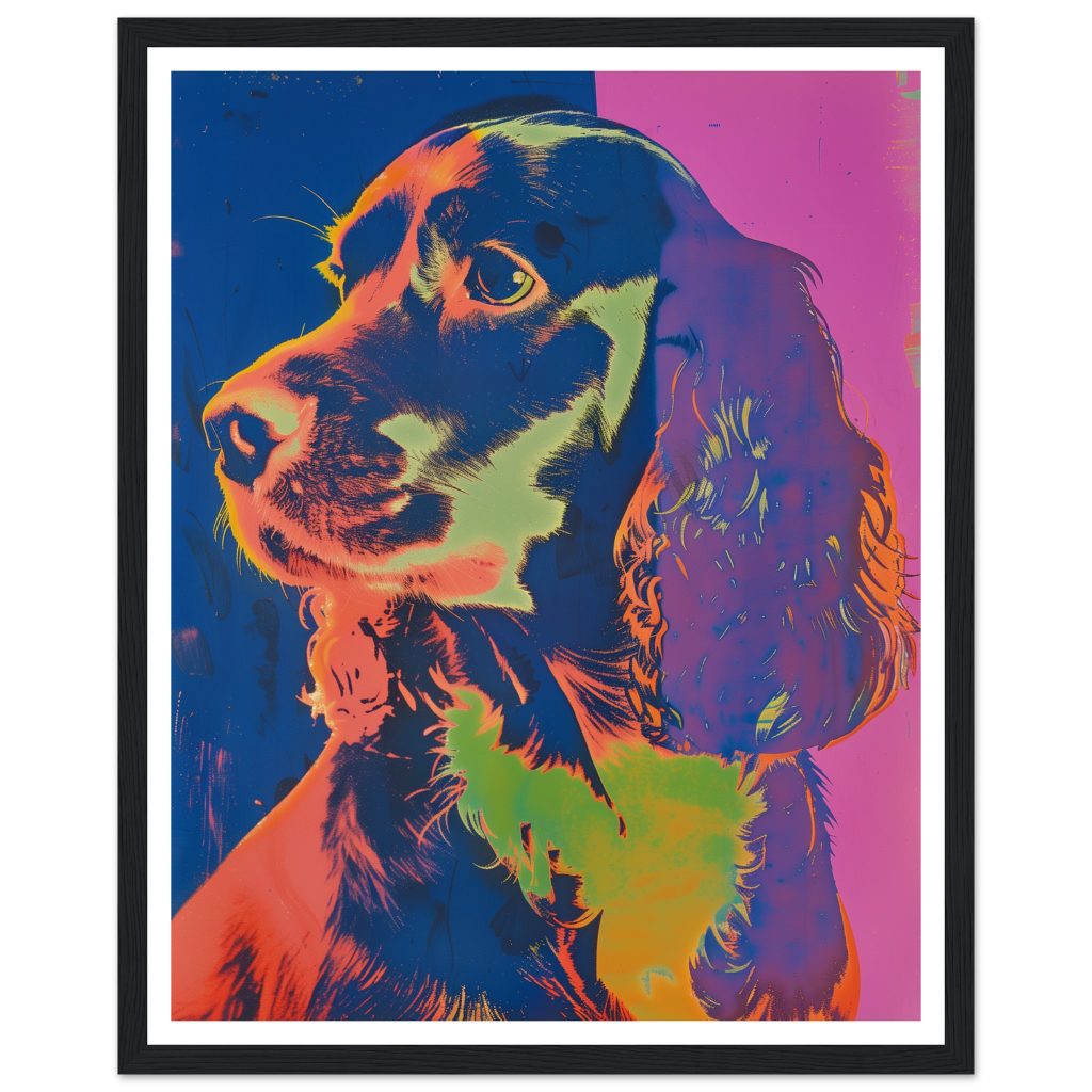 English Cocker Spaniel - Andy Warhol - Poster