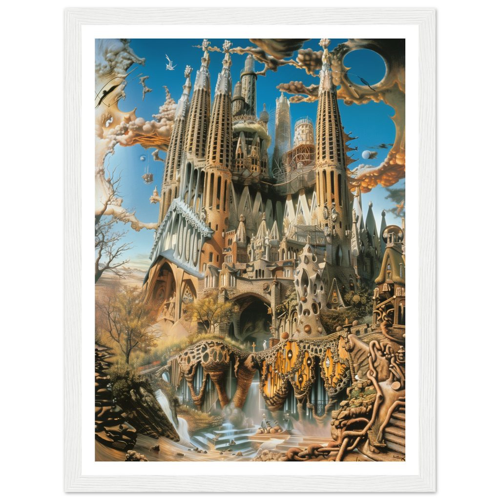 Sagrada Família - Salvador Dalí - Poster