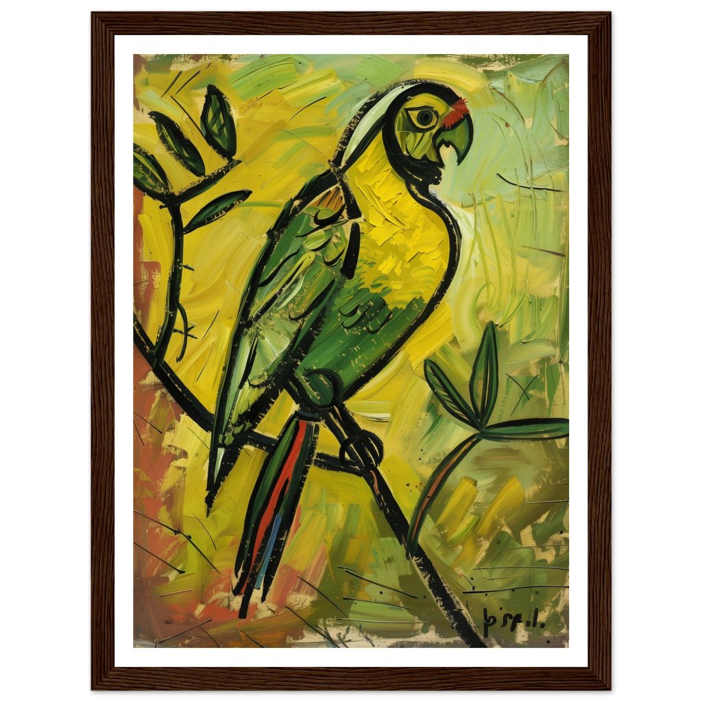 Parrot - Pablo Picasso - Poster