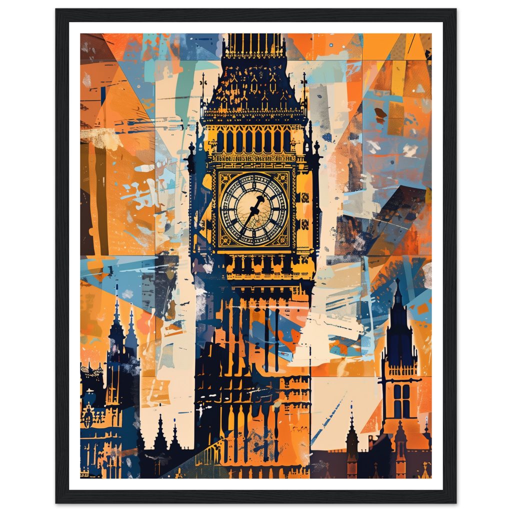 Big Ben - Pablo Picasso - Series #2 - Poster