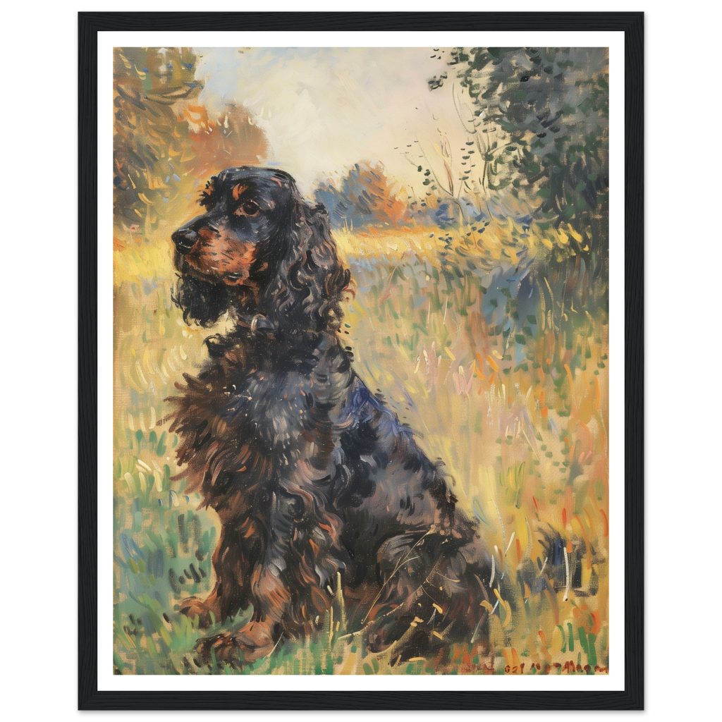 English Cocker Spaniel - Claude Monet - Poster