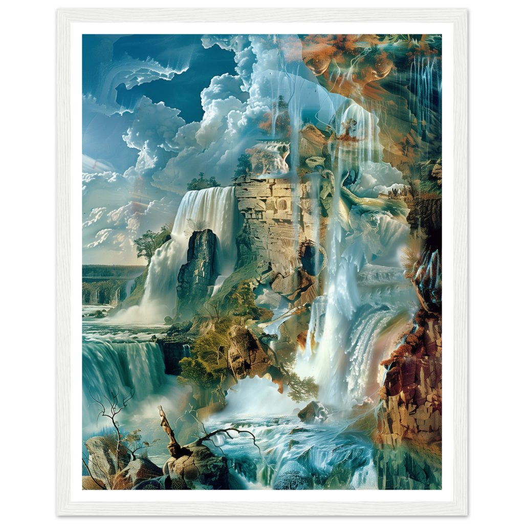 Niagara Falls - Salvador Dalí - Poster