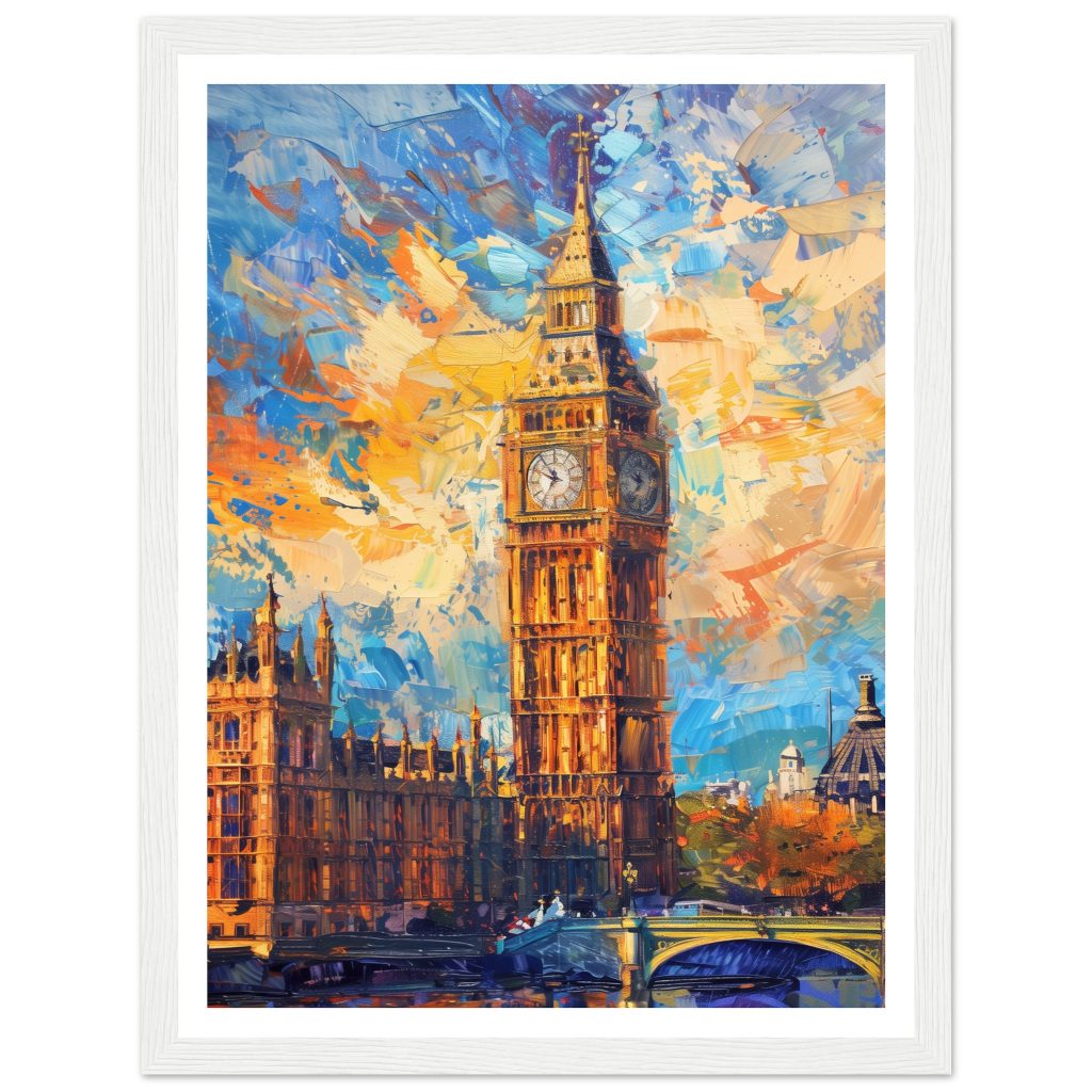 Big Ben - Claude Monet - Series #2 - Poster