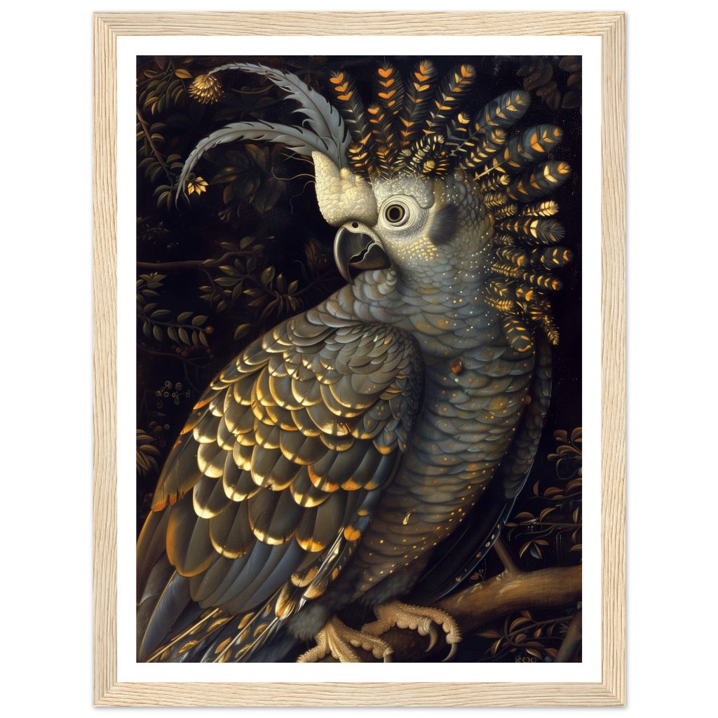 Cockatoo - Leonardo da Vinci - Poster
