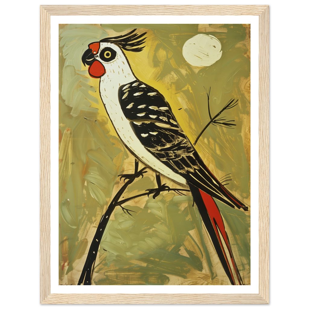 Cockatiel - Pablo Picasso - Poster