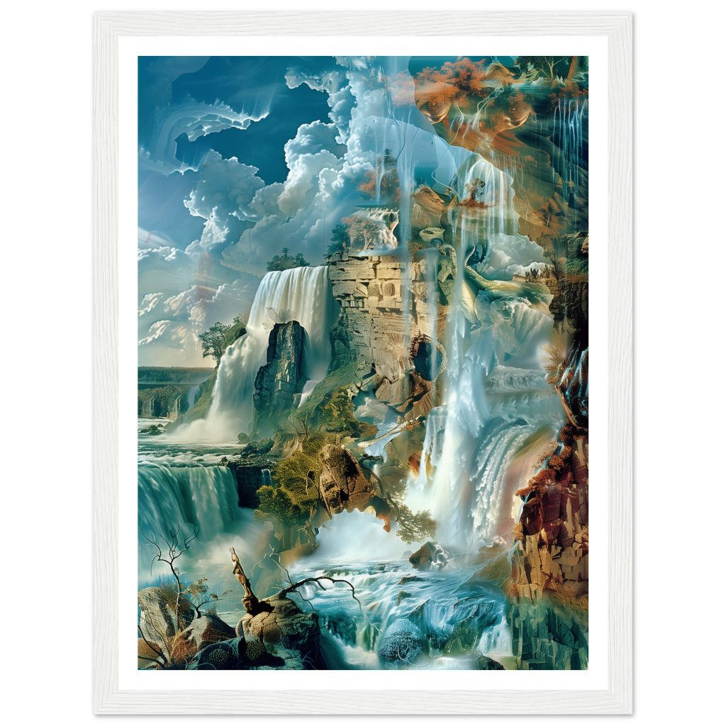 Niagara Falls - Salvador Dalí - Poster