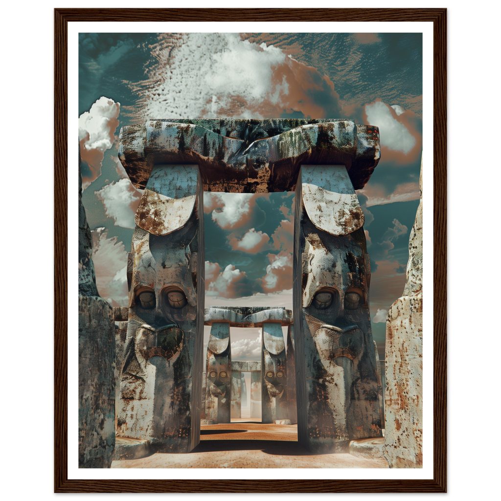 Stonehenge - Pablo Picasso - Poster
