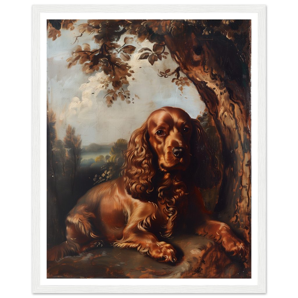 English Cocker Spaniel - Leonardo da Vinci - Poster