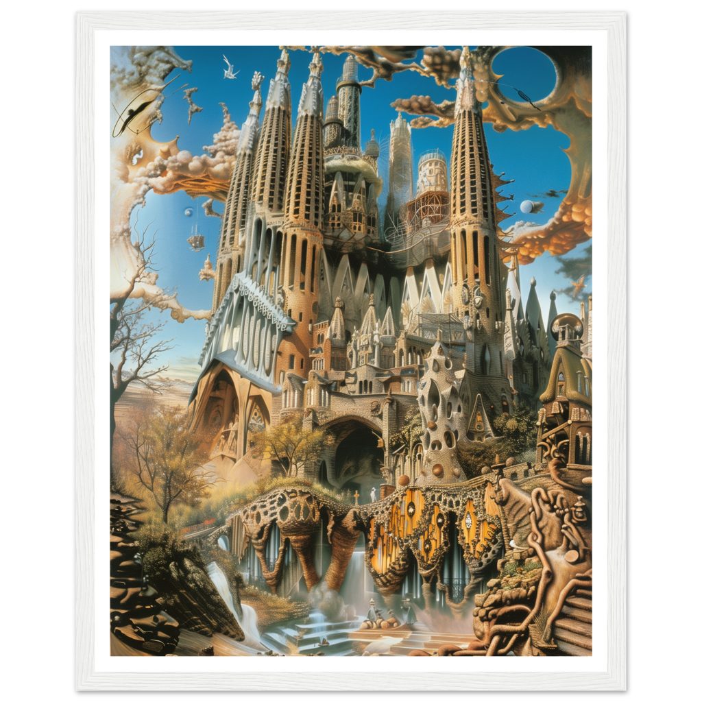 Sagrada Família - Salvador Dalí - Poster