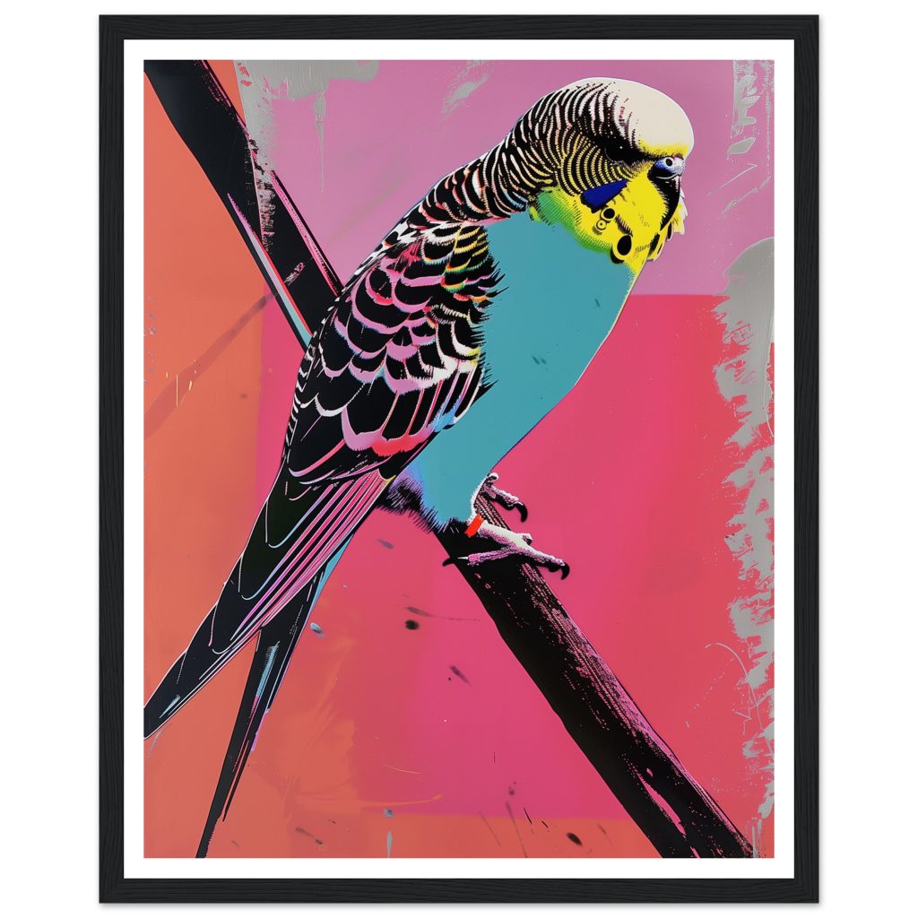 Budgerigar - Andy Warhol - Poster