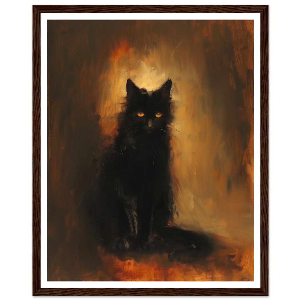 Black Cat - Rembrandt van Rijn - Poster