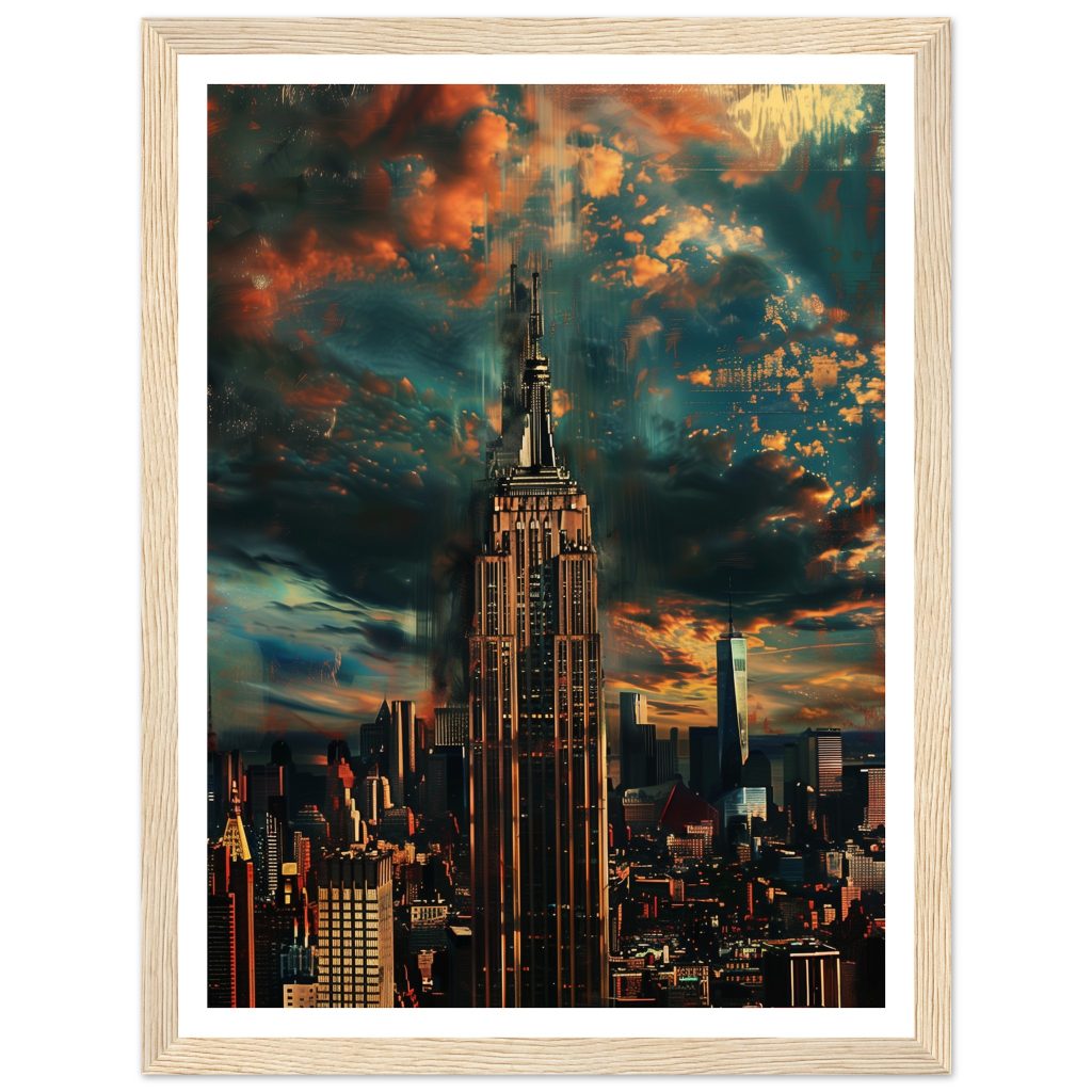 The Empire State Building - Rembrandt - Poster