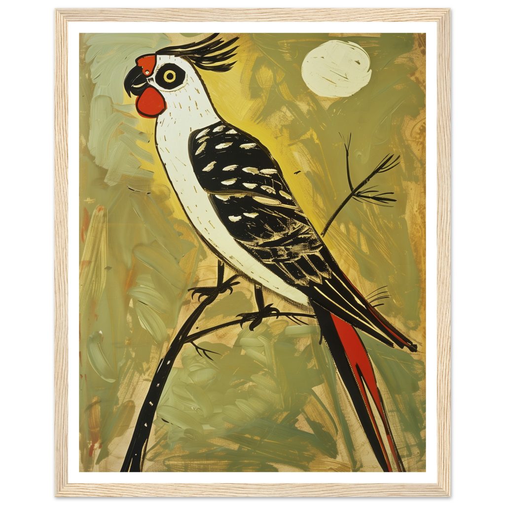 Cockatiel - Pablo Picasso - Poster
