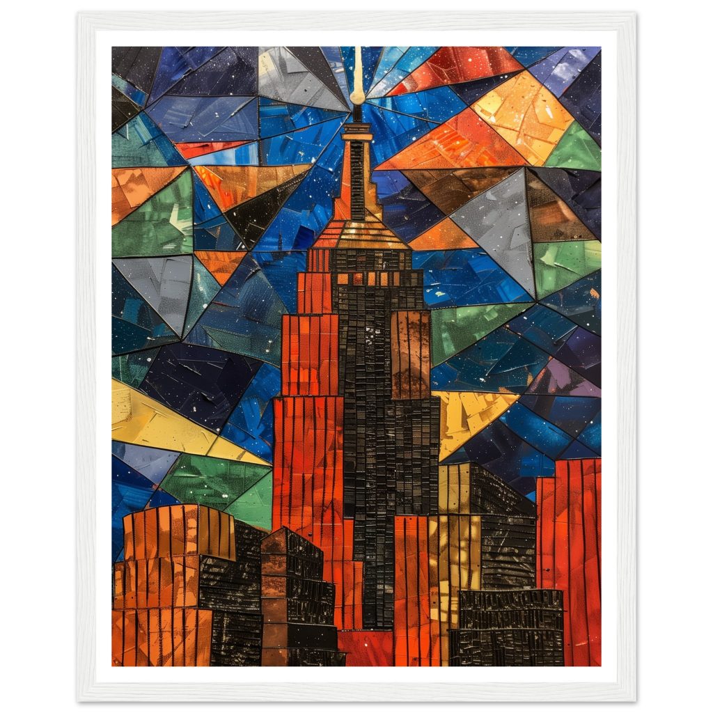 The Empire State Building - Pablo Picasso - Poster