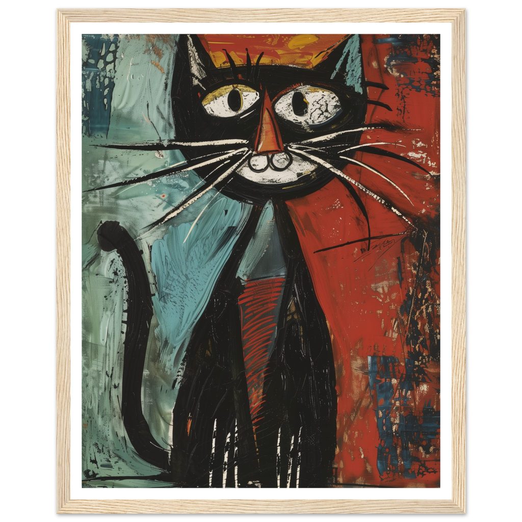 Tabby Cat - Pablo Picasso - Poster
