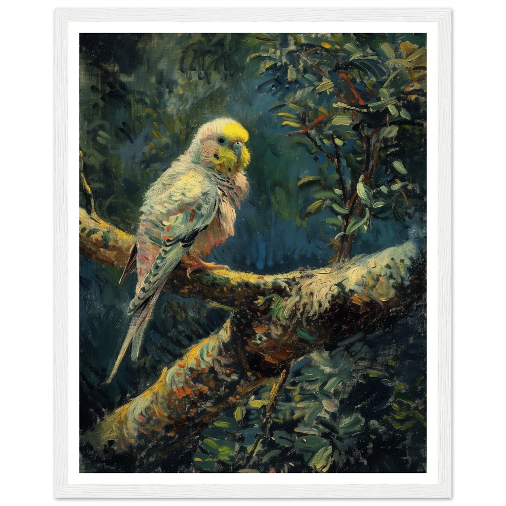 Budgerigar - Claude Monet - Poster