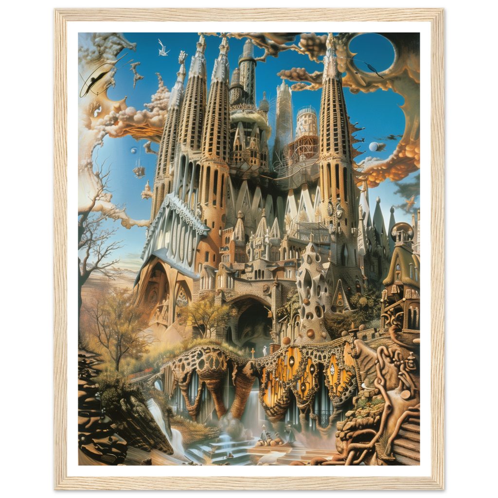 Sagrada Família - Salvador Dalí - Poster