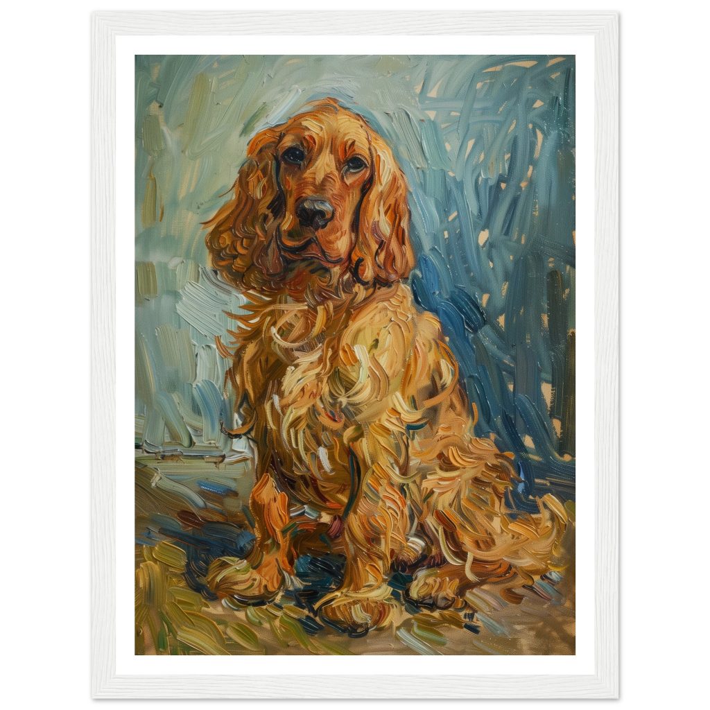 English Cocker Spaniel - Vincent van Gogh - Poster