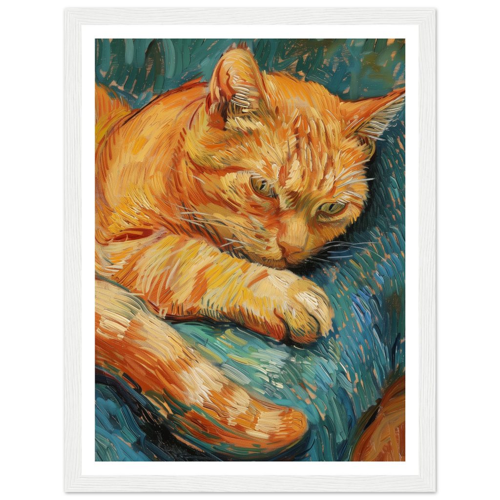 Ginger Cat - Vincent van Gogh - Poster