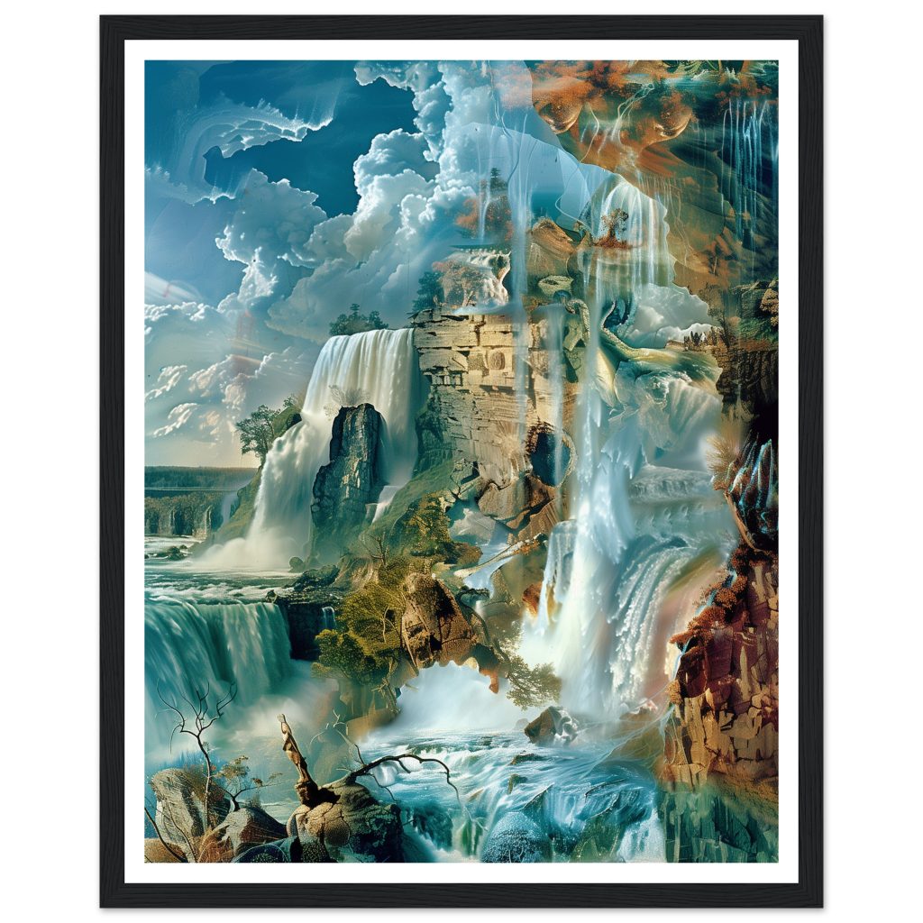 Niagara Falls - Salvador Dalí - Poster