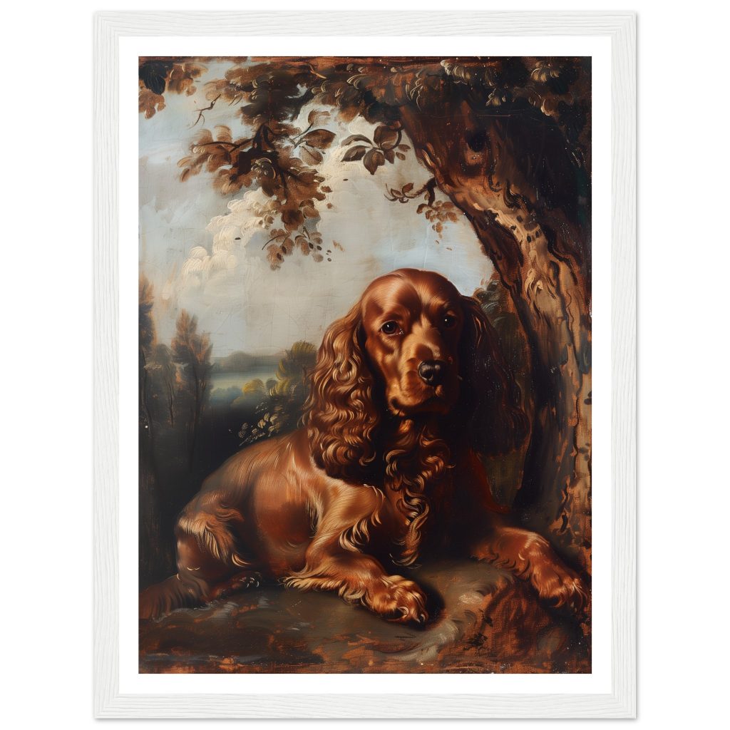 English Cocker Spaniel - Leonardo da Vinci - Poster