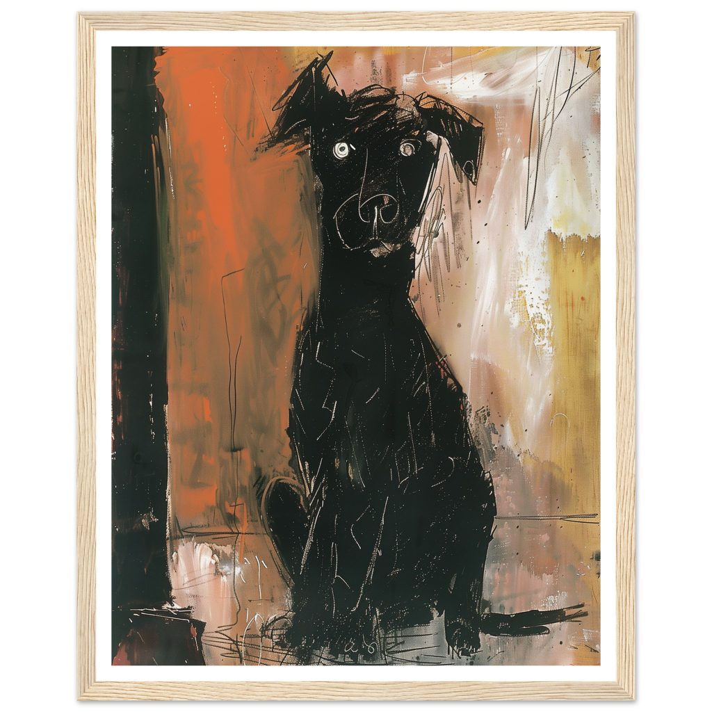 Black Labrador - Pablo Picasso - Poster