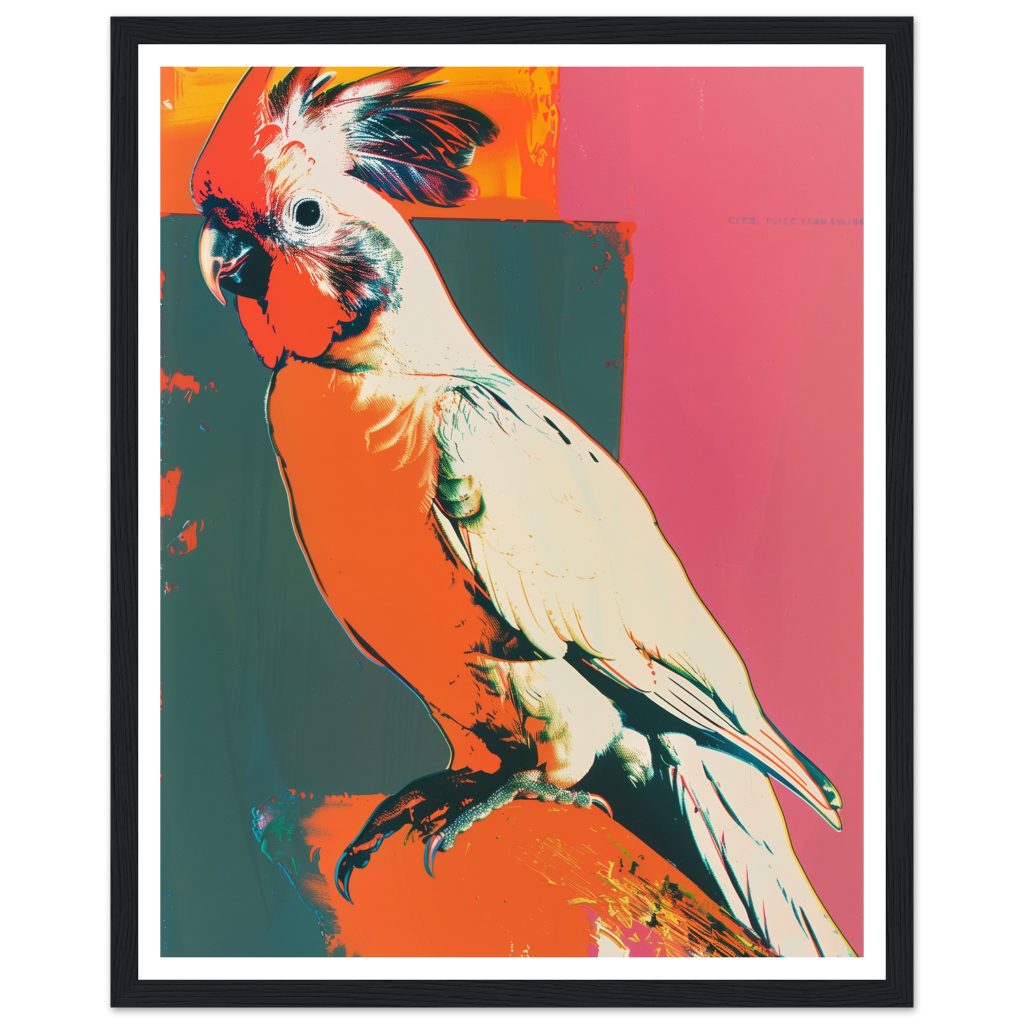 Cockatiel - Andy Warhol - Poster