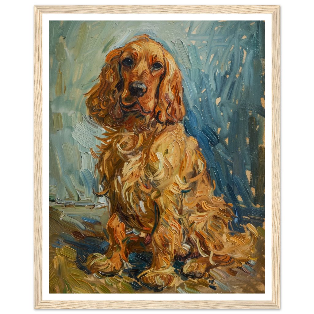 English Cocker Spaniel - Vincent van Gogh - Poster