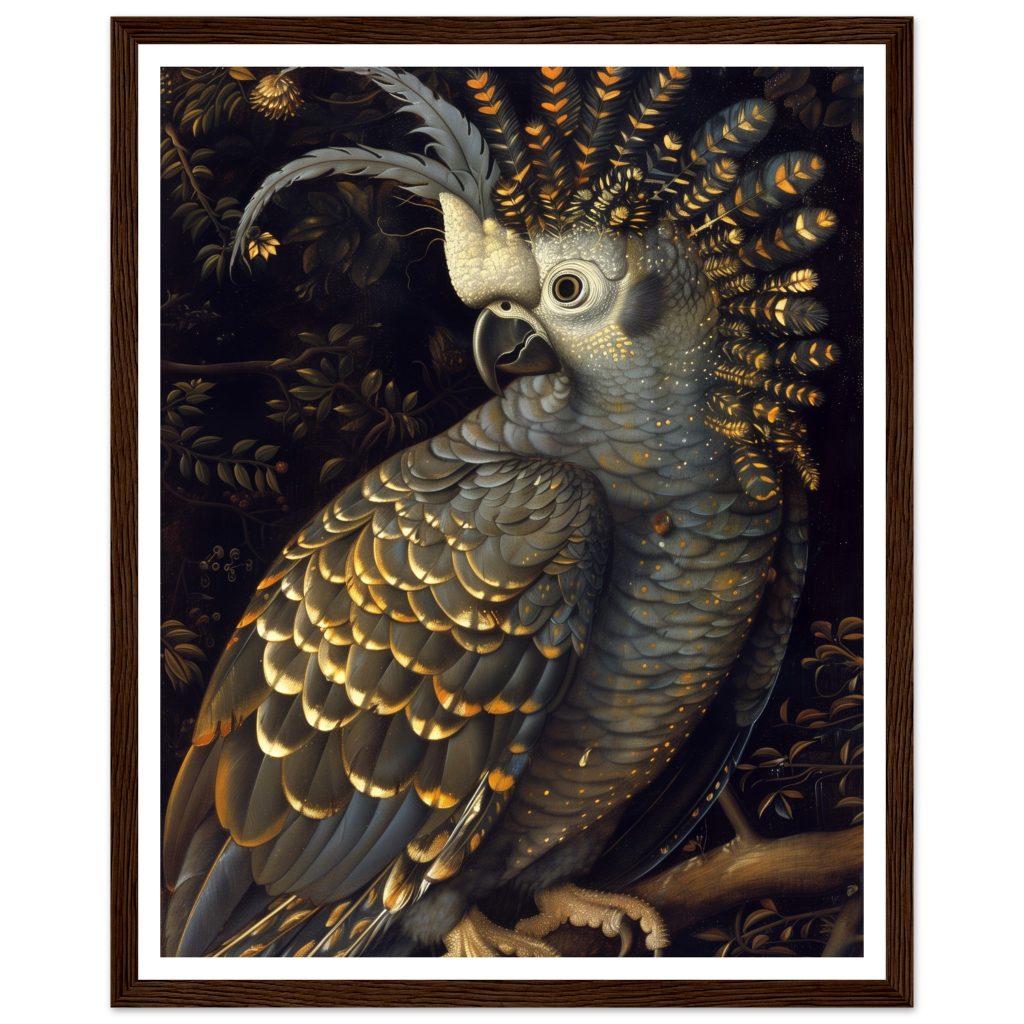 Cockatoo - Leonardo da Vinci - Poster