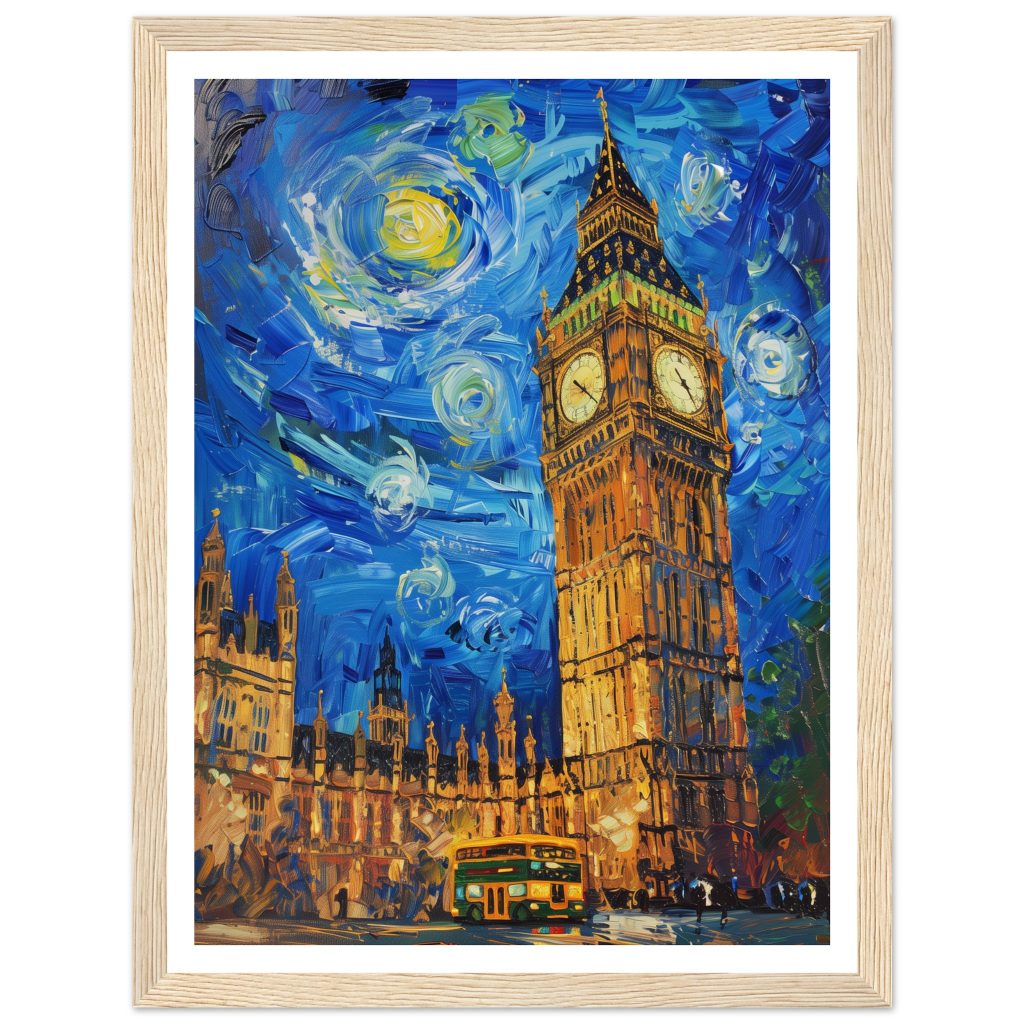 Big Ben - Vincent van Gogh - Series #2 - Poster