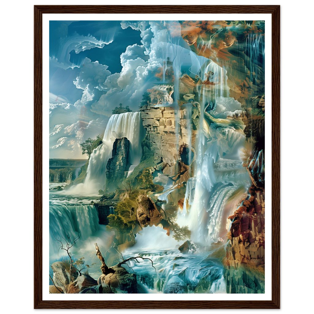 Niagara Falls - Salvador Dalí - Poster