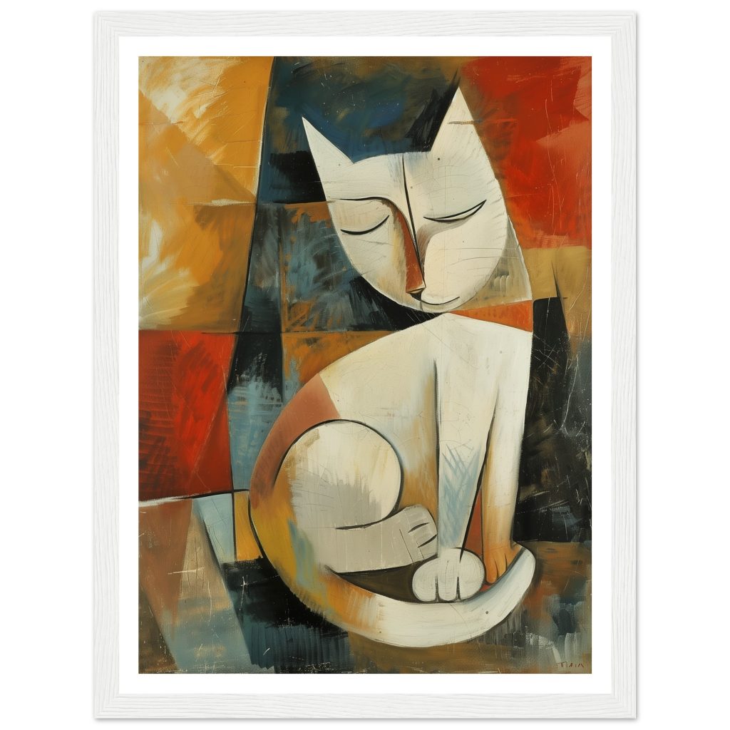 White Cat - Pablo Picasso - Poster