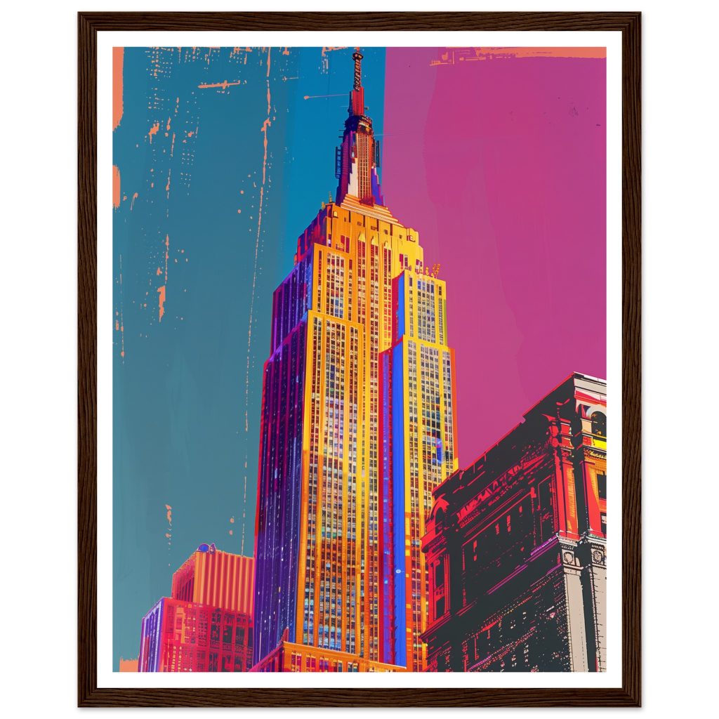 The Empire State Building - Andy Warhol - Poster
