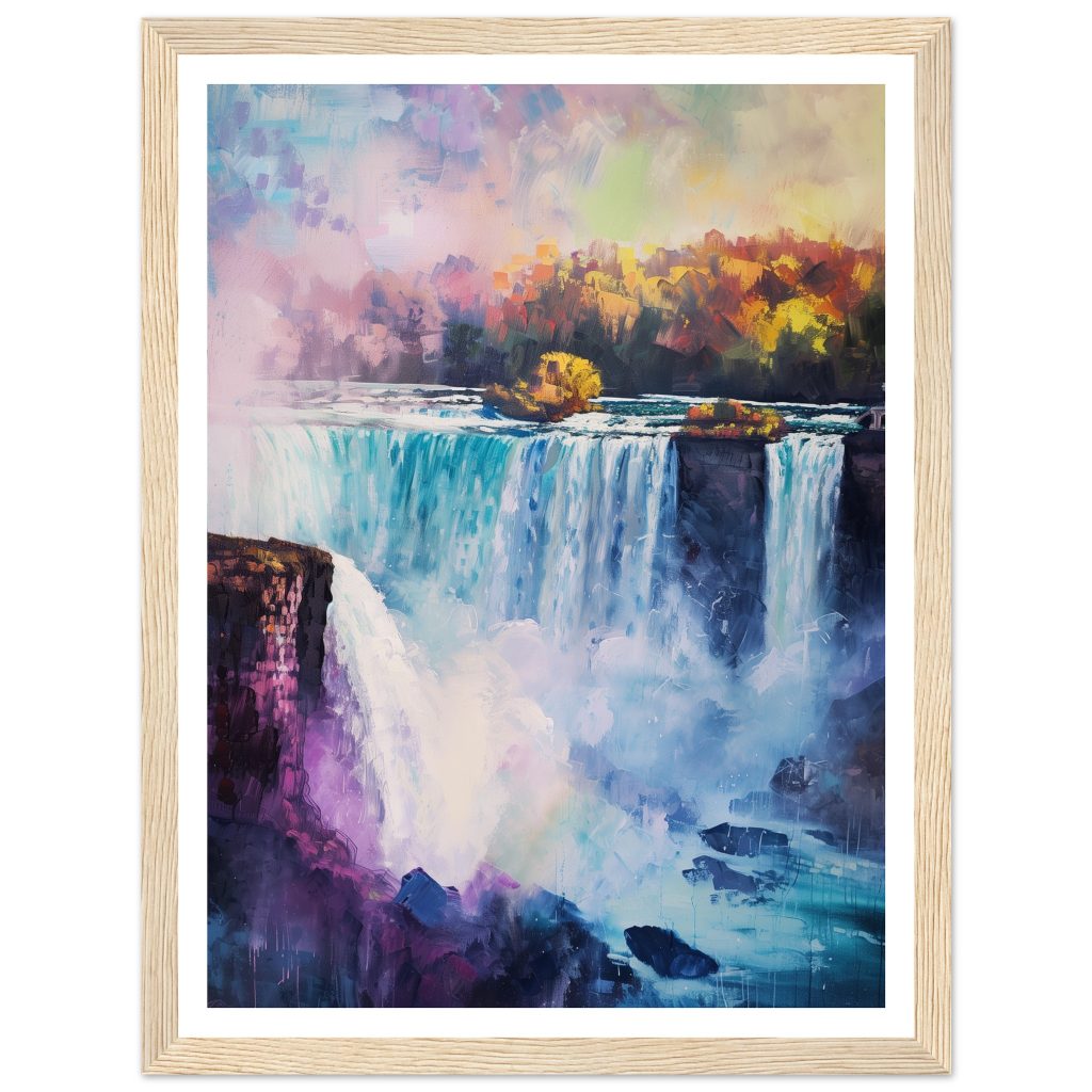 Niagara Falls - Claude Monet - Poster