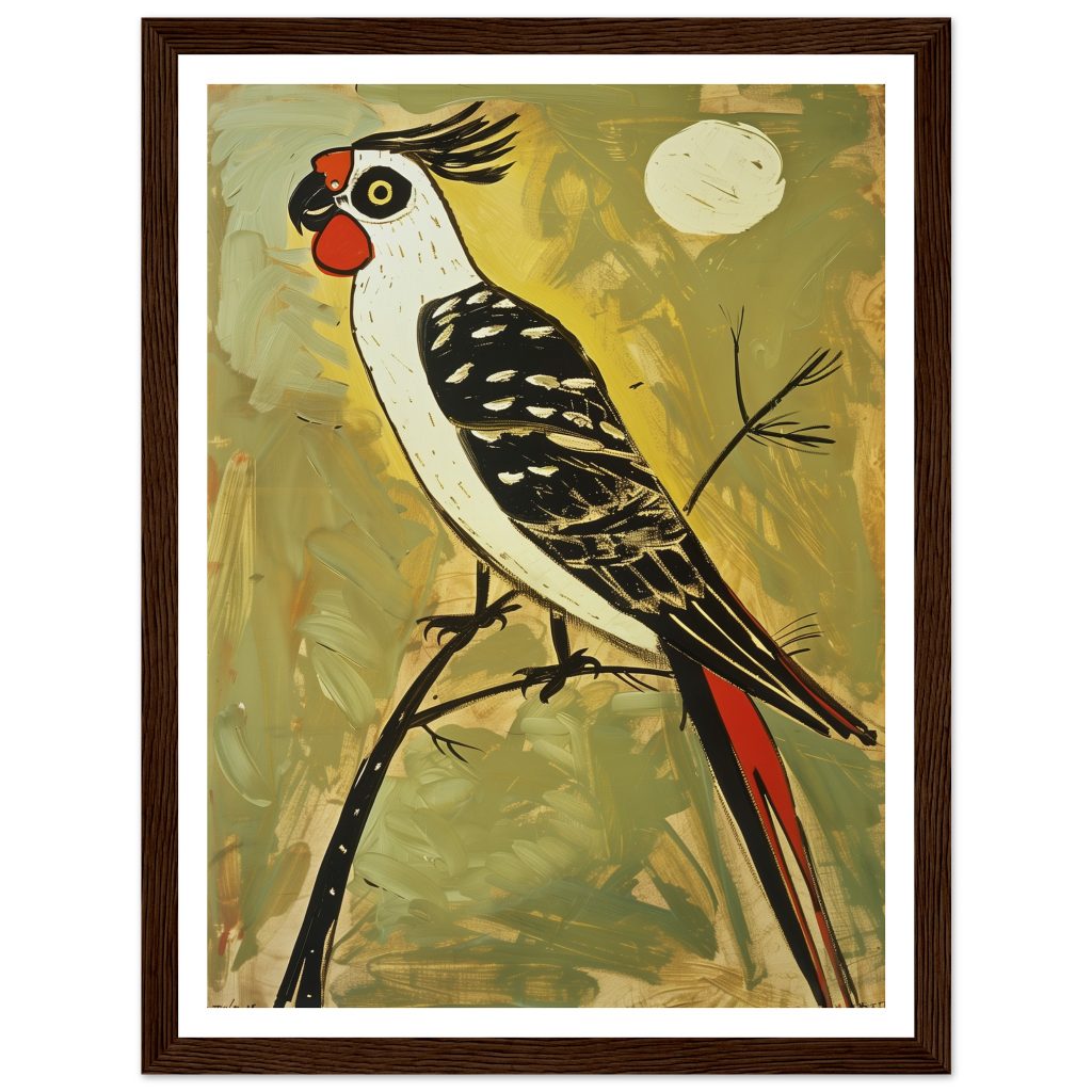 Cockatiel - Pablo Picasso - Poster