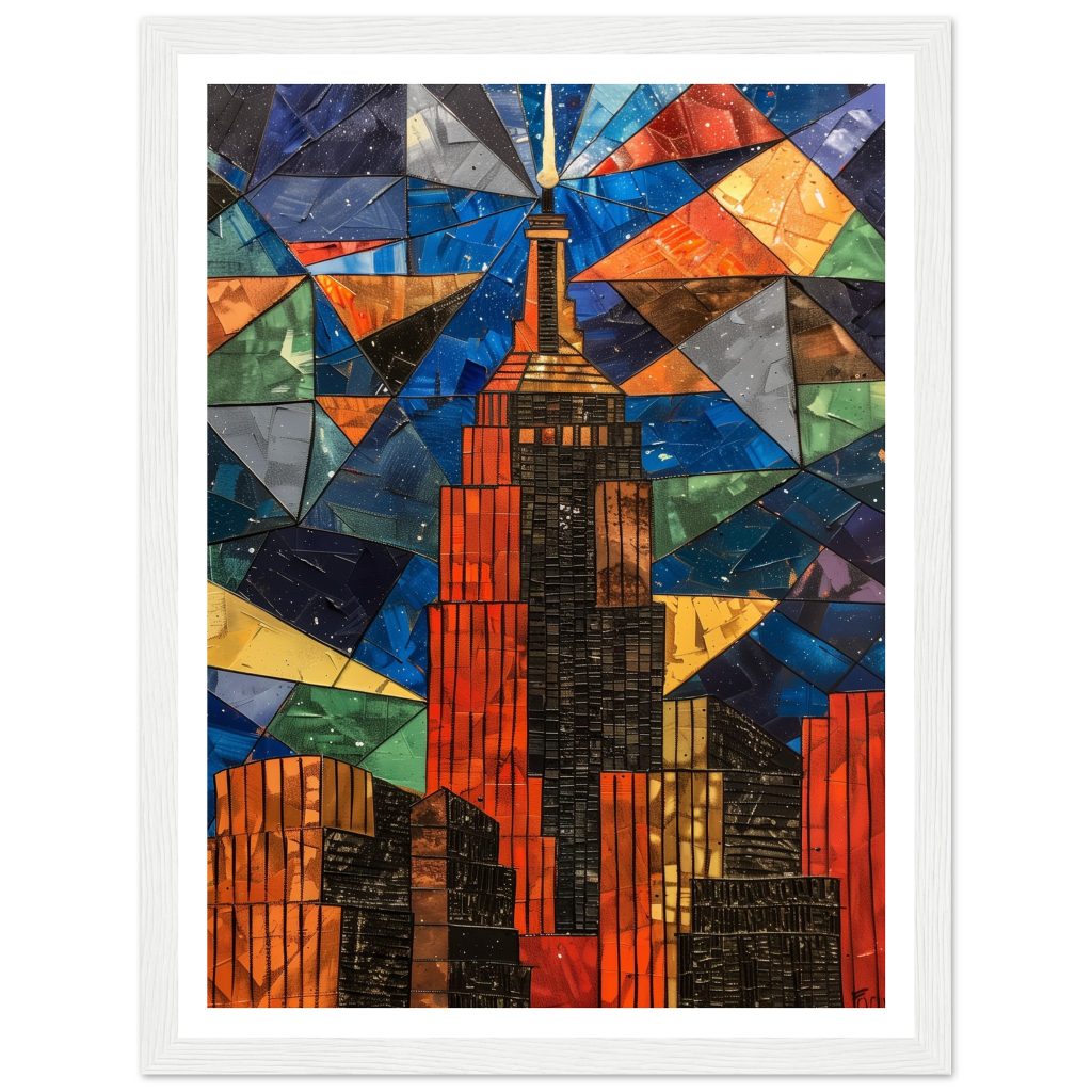 The Empire State Building - Pablo Picasso - Poster