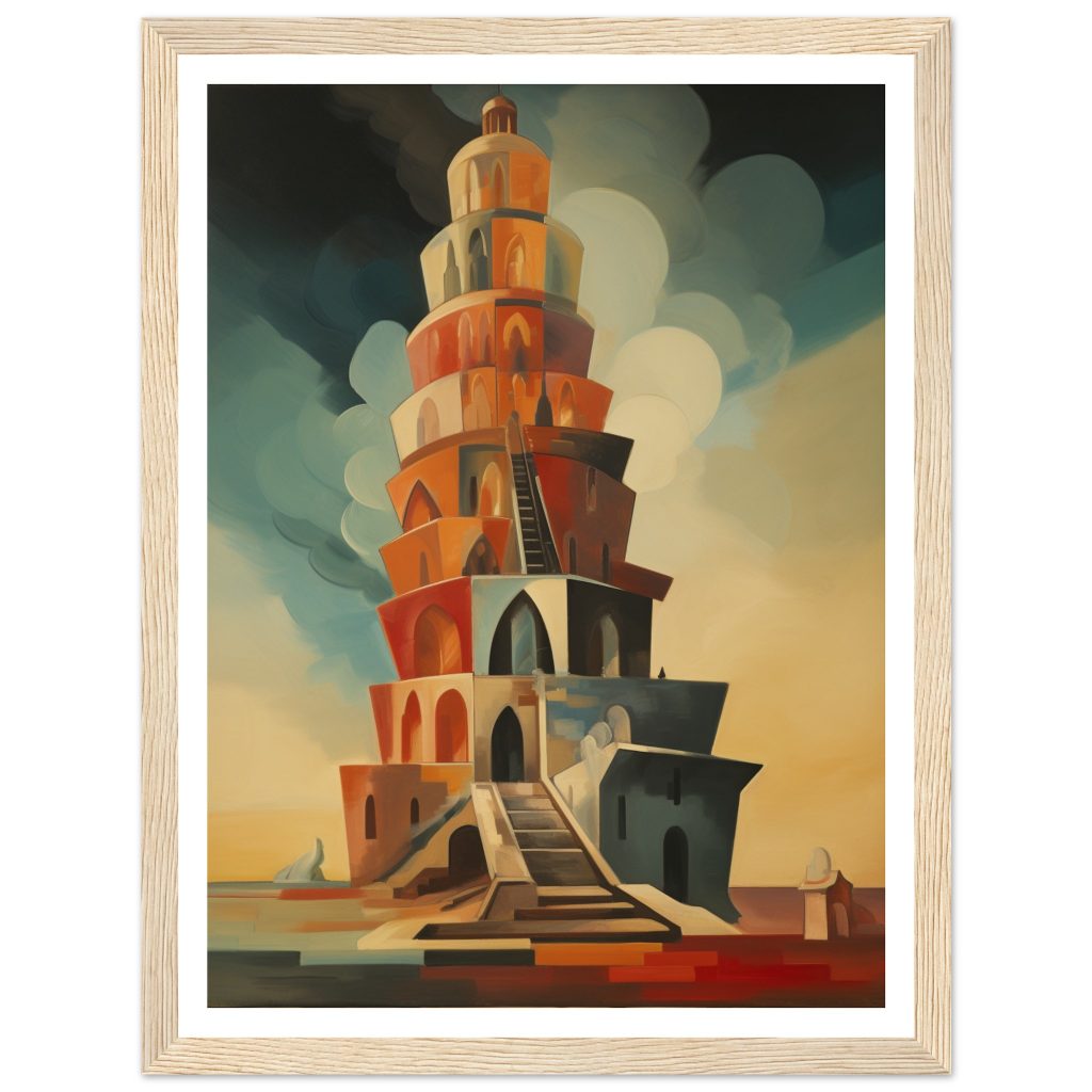 The Leaning Tower of Pisa - Pablo Picasso - Poster