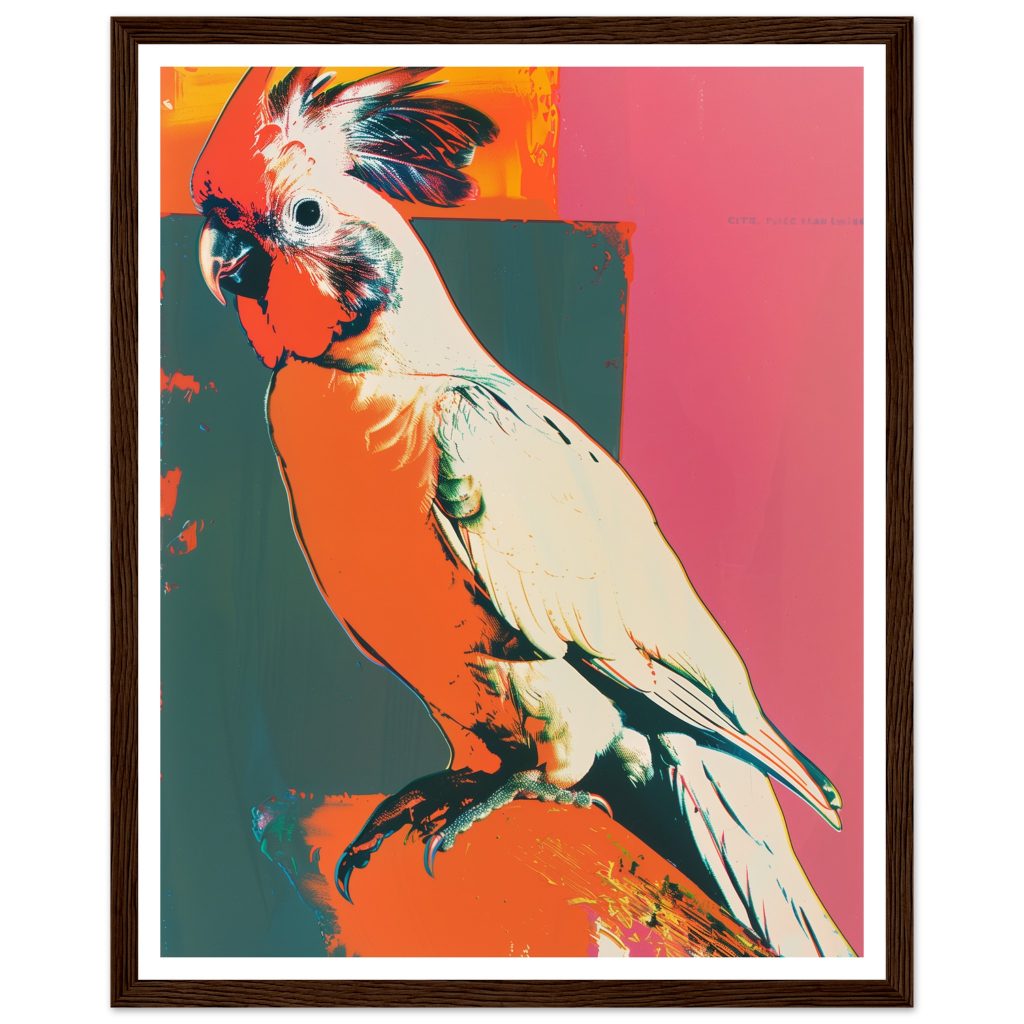 Cockatiel - Andy Warhol - Poster
