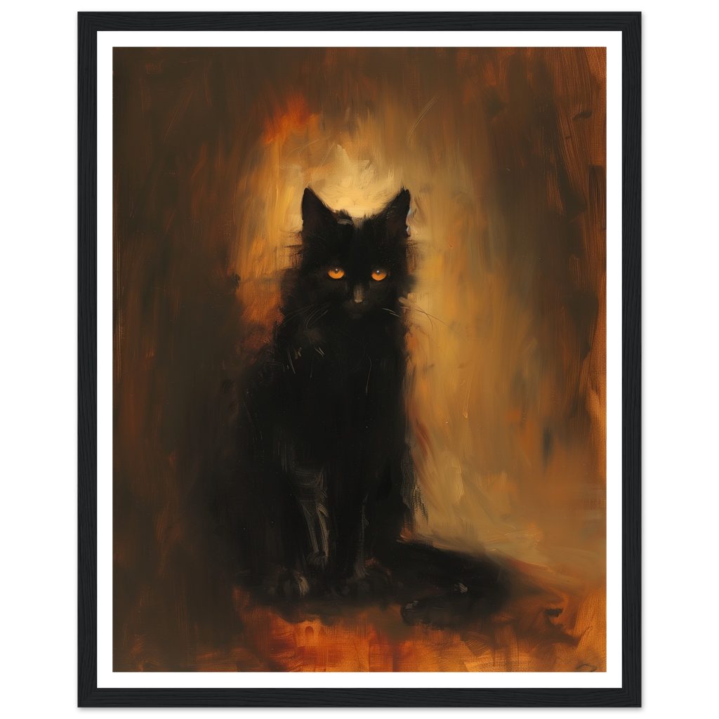 Black Cat - Rembrandt van Rijn - Poster