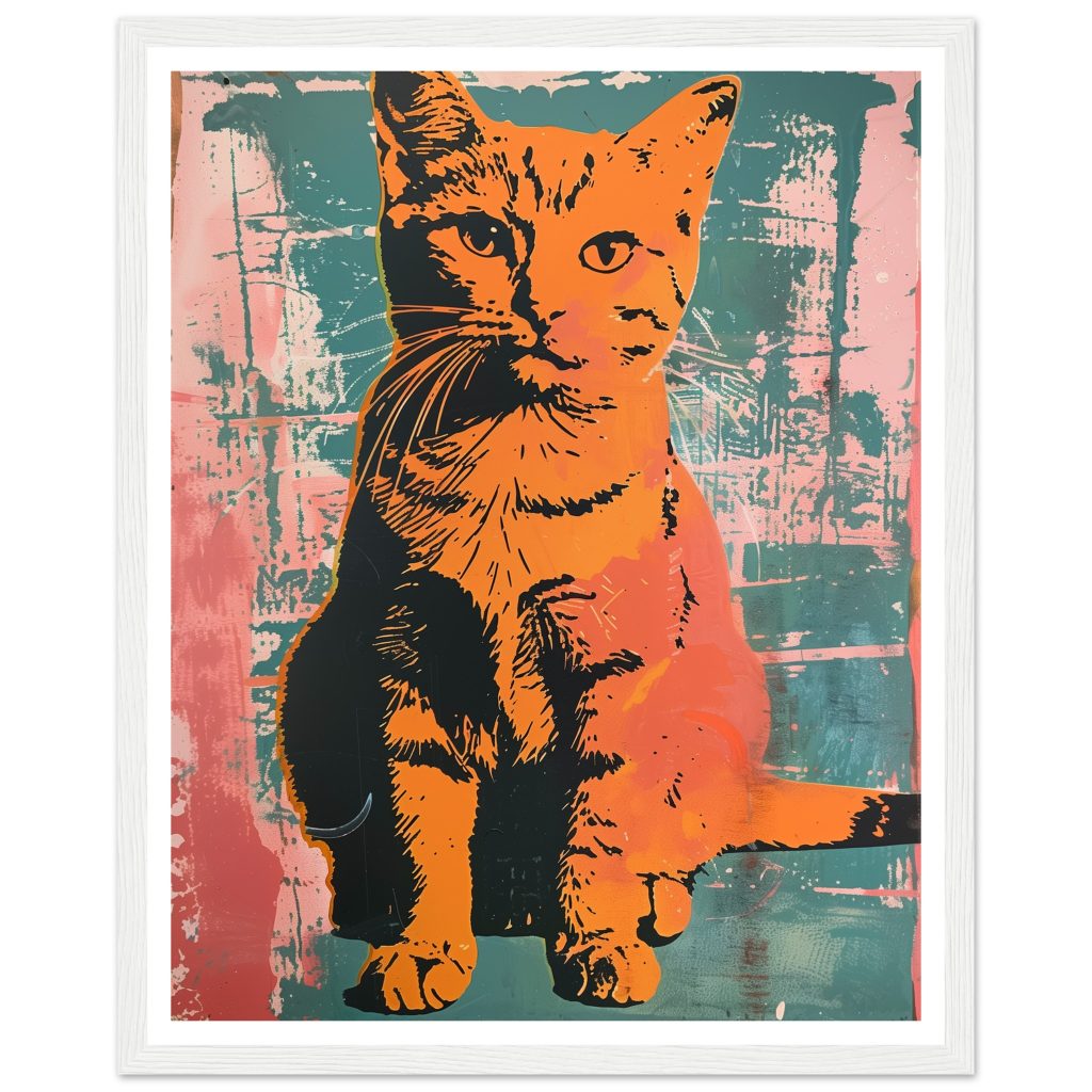 Ginger Cat - Andy Warhol - Poster