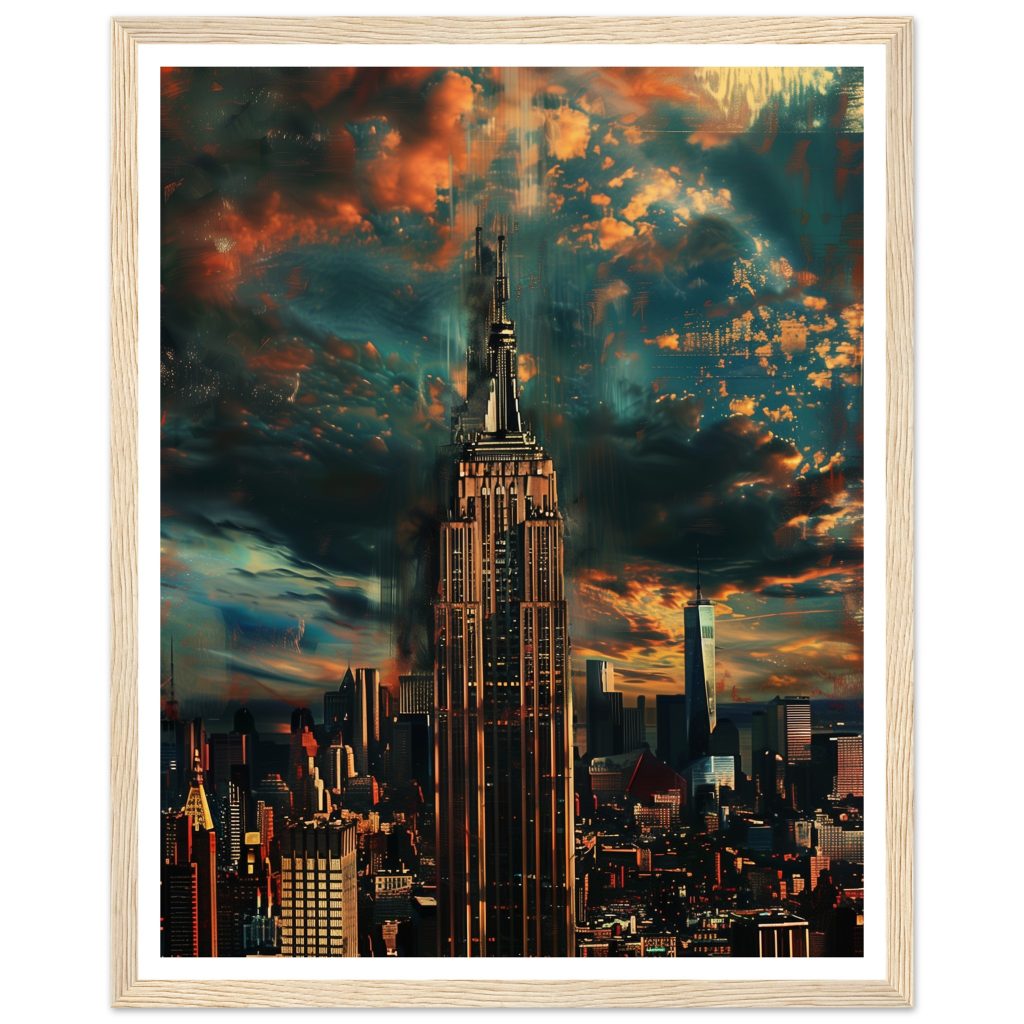 The Empire State Building - Rembrandt - Poster